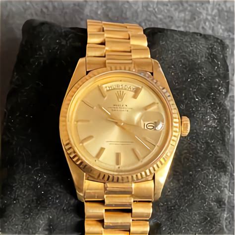 second hand gold Rolex watches